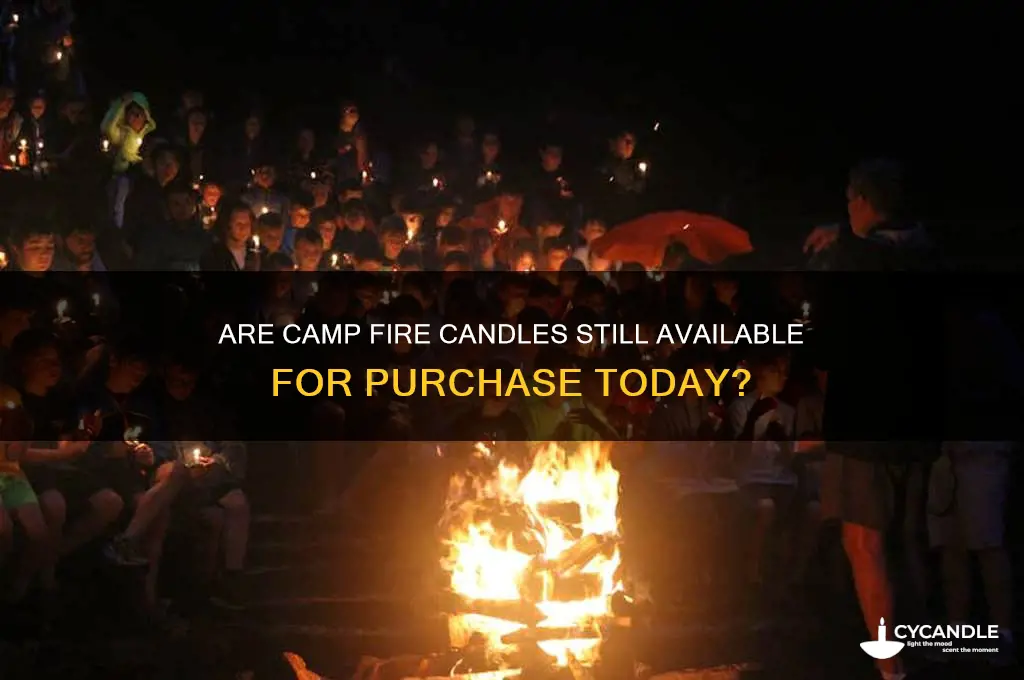 can you still buy a camp fire candle