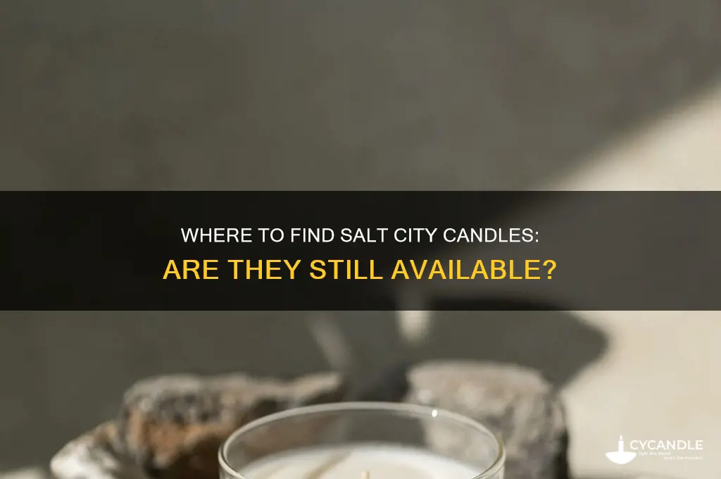 can you still buy salt city candles