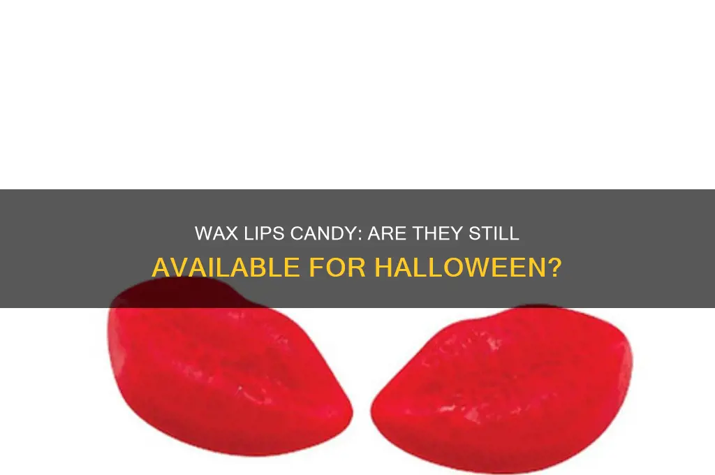 can you still buy the candy wax lips for halloween