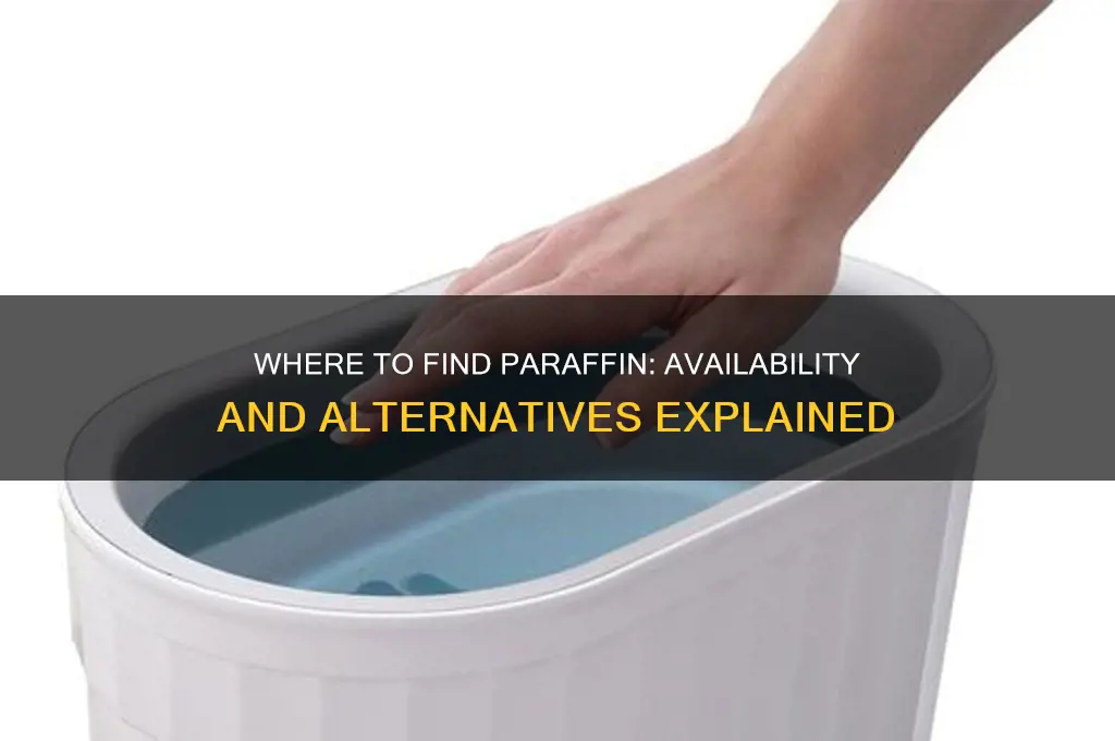can you still get paraffin