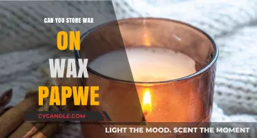 Storing Wax on Wax Paper: Best Practices and Tips
