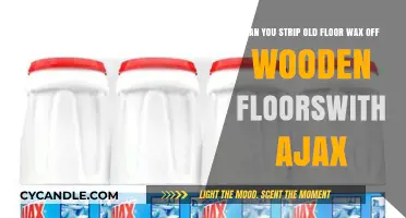 Removing Old Floor Wax from Wooden Floors: Does Ajax Work?