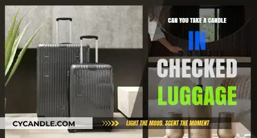 Can You Pack Candles in Checked Luggage? TSA Rules Explained