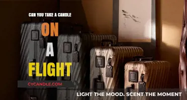 Can You Pack Candles in Your Luggage? Flight Rules Explained