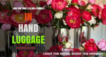 Can Glass Candles Fly? Hand Luggage Rules Explained