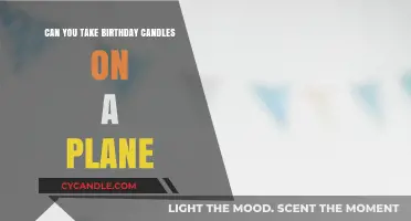 Flying with Birthday Candles: TSA Rules and Travel Tips