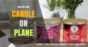 Can You Take Candles on a Plane? Travel Rules Explained