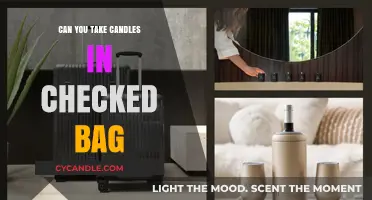 Traveling with Candles: Can You Pack Them in Checked Luggage?
