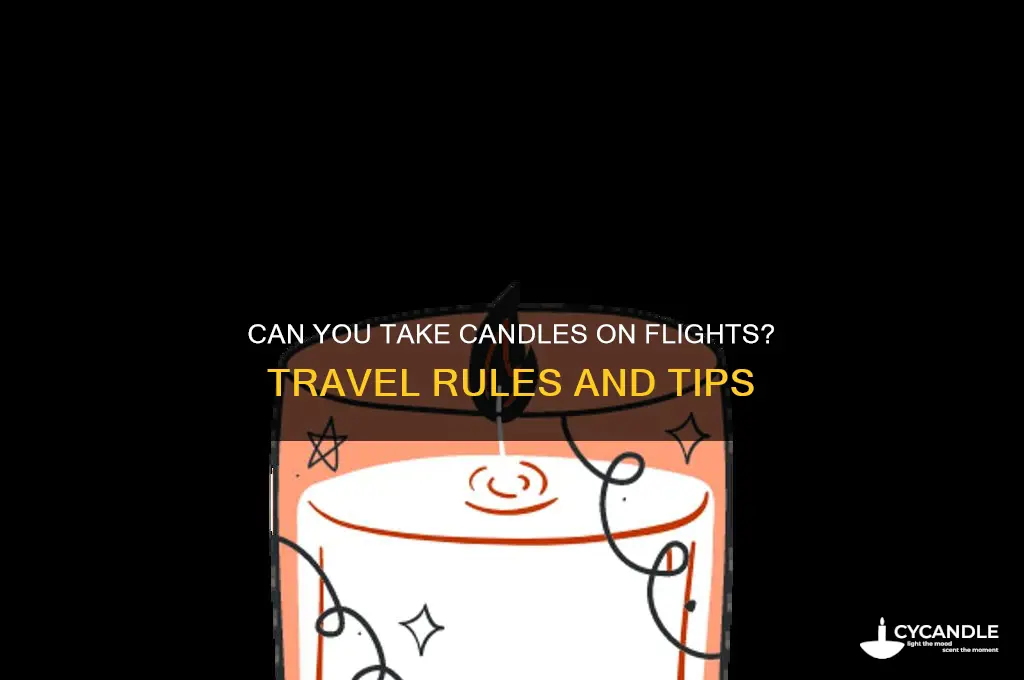 can you take candles