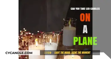 Traveling with LED Candles: Are They Plane-Friendly?