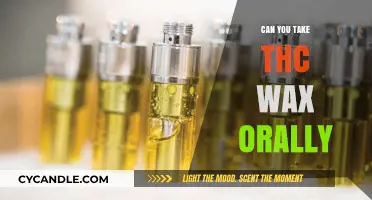 Can You Take THC Wax Orally? A Comprehensive Guide