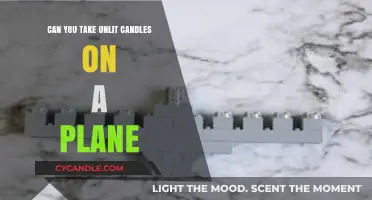 Can You Pack Unlit Candles in Your Luggage for Air Travel?