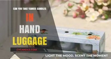 Can You Pack Yankee Candles in Hand Luggage? Travel Tips