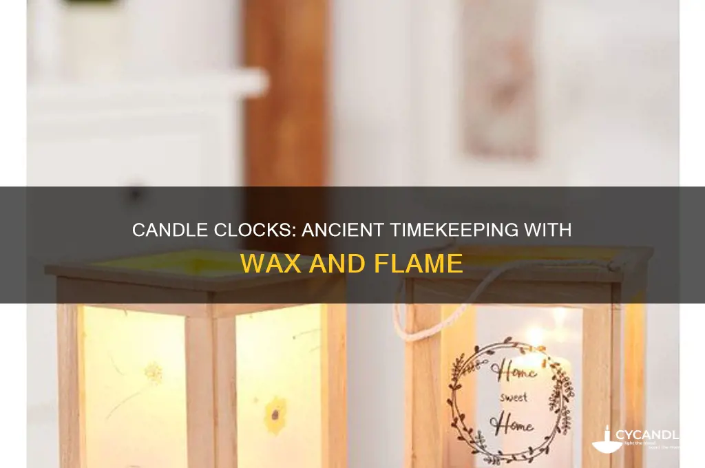 can you tell time with candles