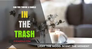 Can You Throw a Candle in the Trash? Safe Disposal Tips