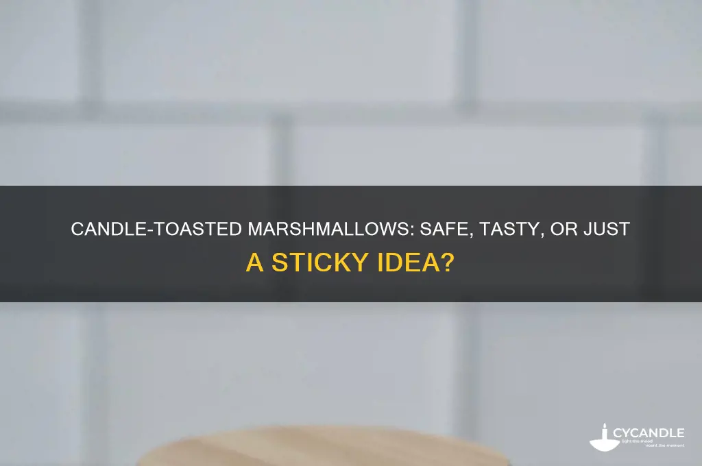 can you toast a marshmallow over a candle