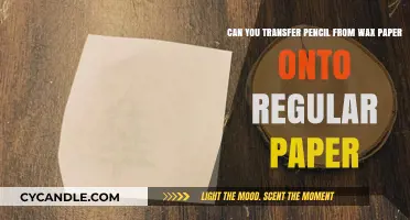 Transferring Pencil Art: Wax Paper to Regular Paper Techniques Explained