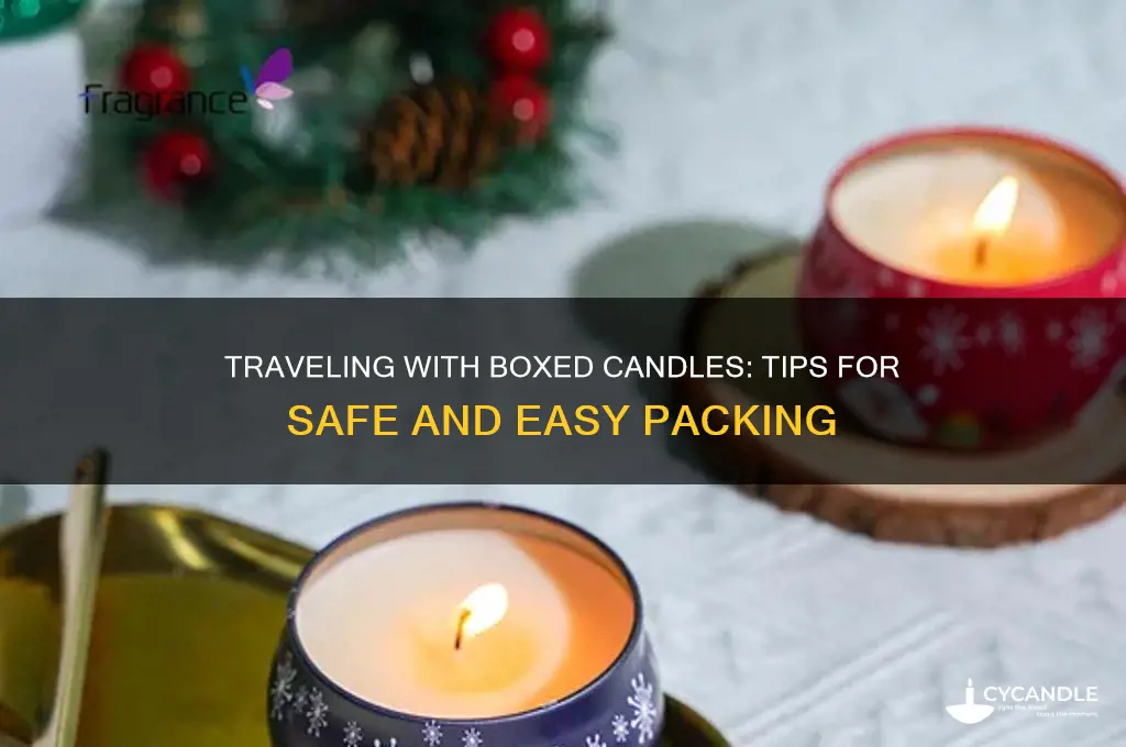 can you travel with boxed candles
