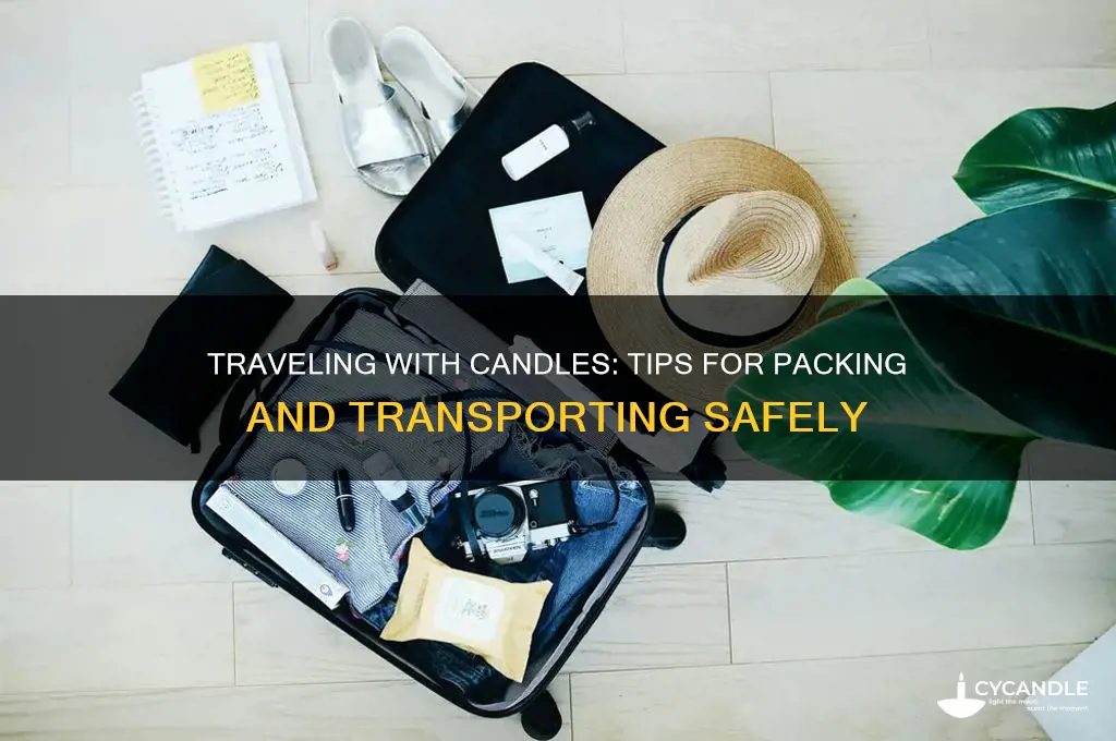 can you travel with candle