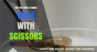 Trimming Candle Wicks: Scissors or Wick Trimmer? A Quick Guide