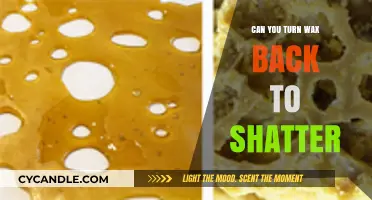 Reviving Shatter: Can Wax Be Transformed Back to Its Original State?