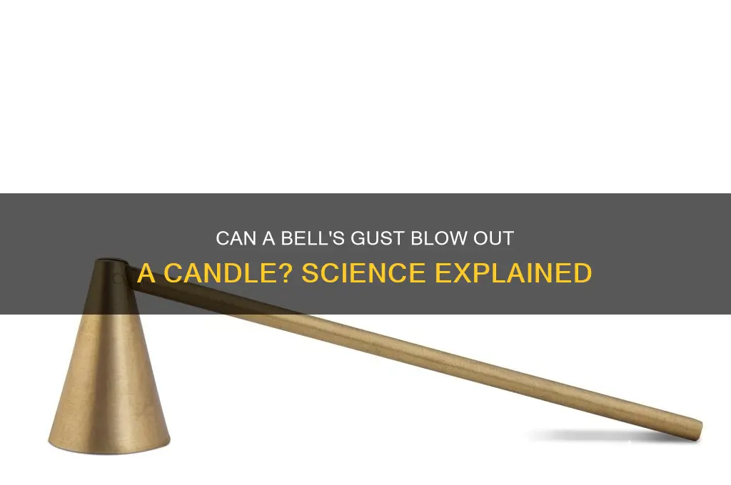 can you use a bell to extinguish a candle
