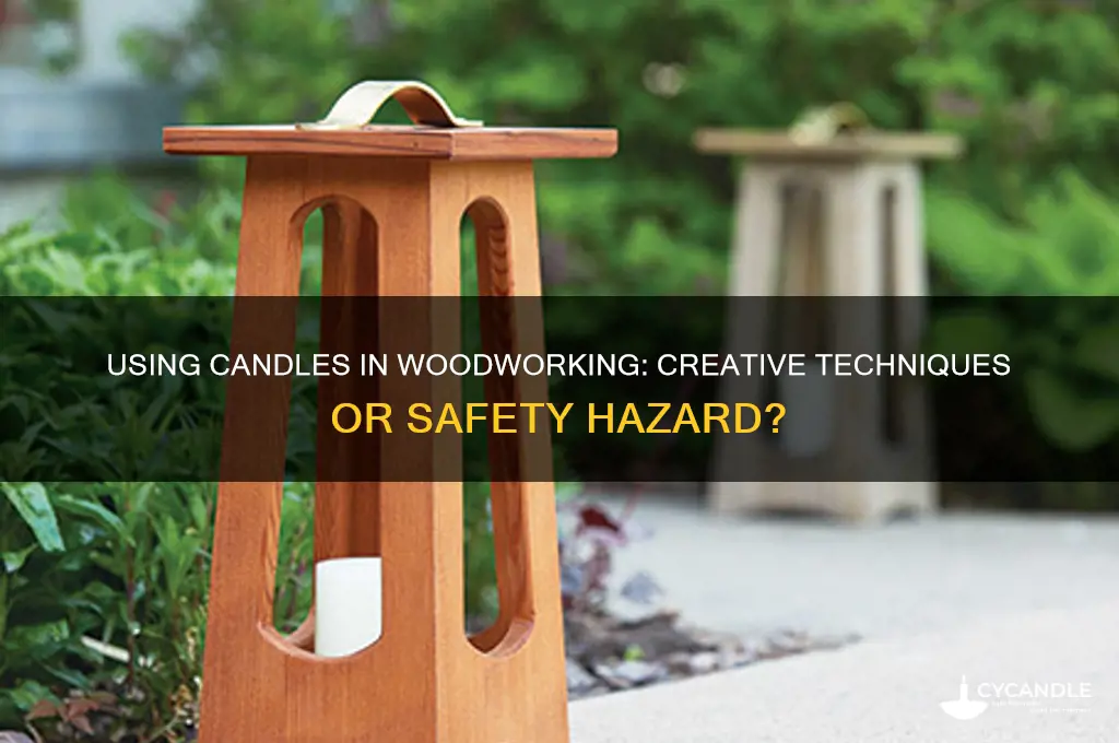 can you use a candle in woodworking