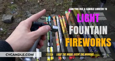 Candle Lighter for Fountain Fireworks: Safe or Risky Choice?