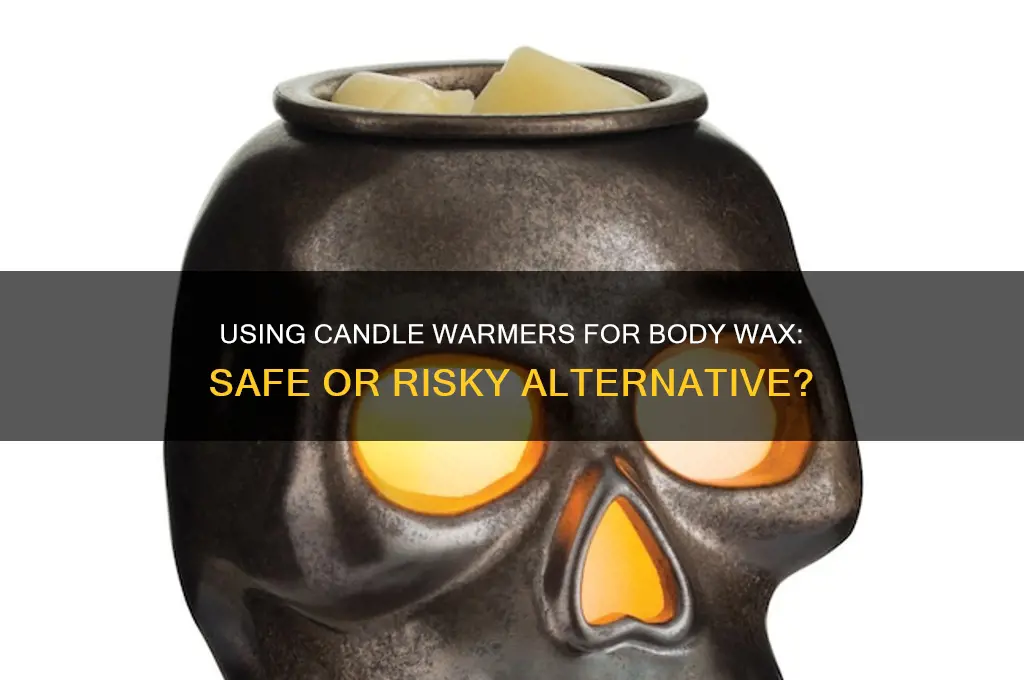 can you use a candle warmer for body wax