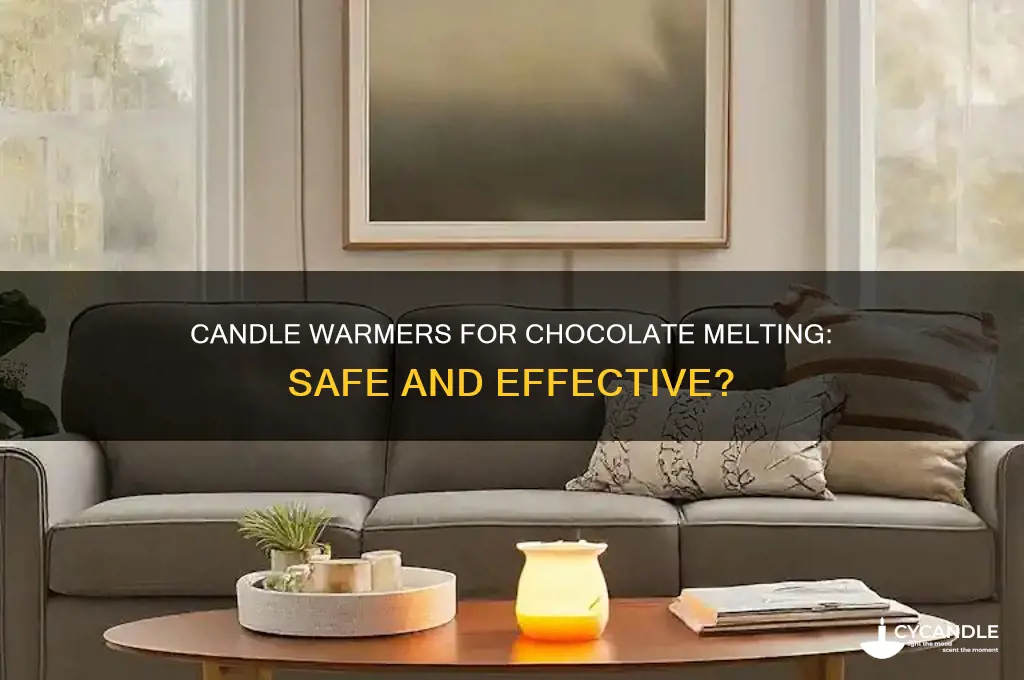 can you use a candle warmer to melt chocolate
