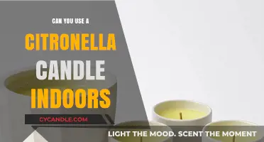 Using Citronella Candles Indoors: Safety Tips and Best Practices