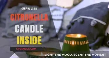 Is It Safe to Use Citronella Candles Indoors? Find Out Here