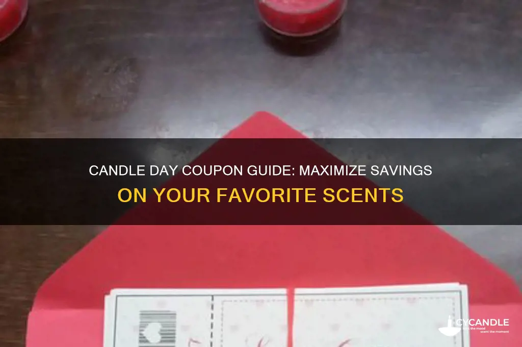 can you use a coupon on candle day