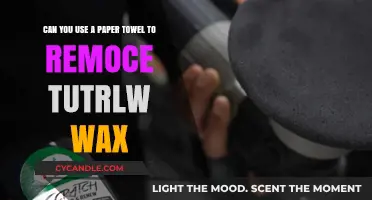 Paper Towel for Turtle Wax Removal: Effective or Risky?