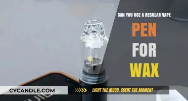Can Regular Vape Pens Handle Wax? A Comprehensive Guide