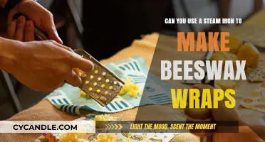 Using a Steam Iron to Craft Beeswax Wraps: A DIY Guide
