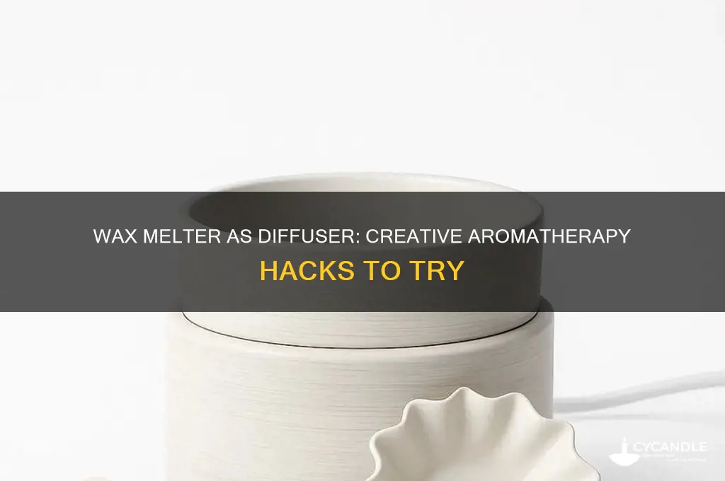 can you use a wax melter for a diffuser