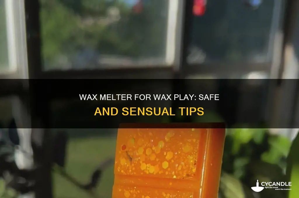 can you use a wax melter for wax play