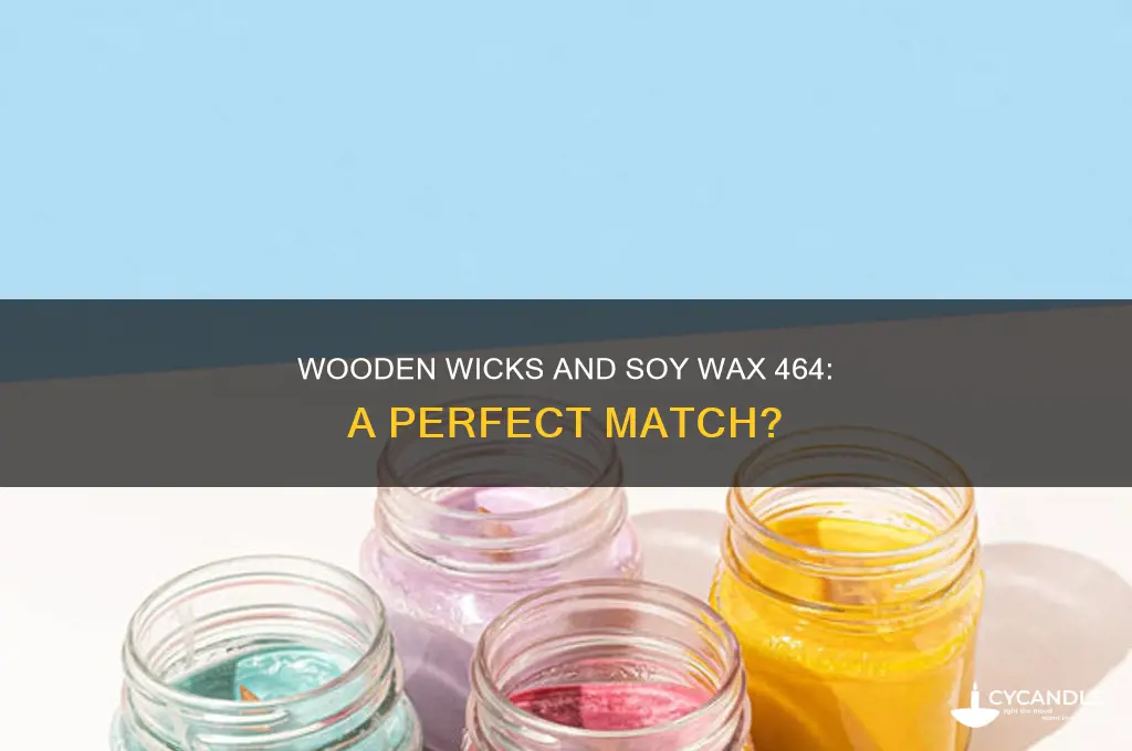 can you use a wooden wick with soy wax 464