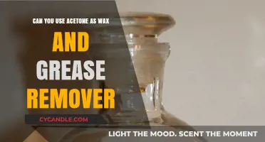 Acetone as Wax and Grease Remover: Effective Alternative or Risky Choice?