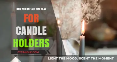 Crafting Candle Holders: Air Dry Clay Tips and Tricks