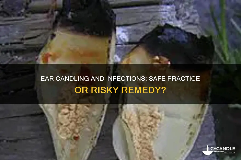 can you use an ear candle with an ear infection