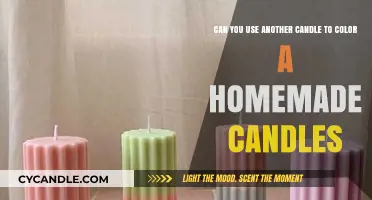 Using Another Candle to Color Your Homemade Creations: A Guide