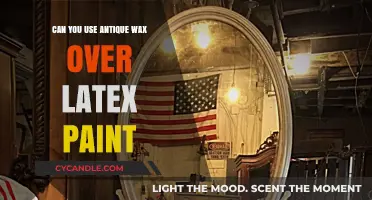 Using Antique Wax Over Latex Paint: Tips and Techniques for a Vintage Finish