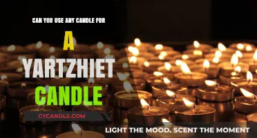 Can Any Candle Be Used for a Yartzeit Memorial?