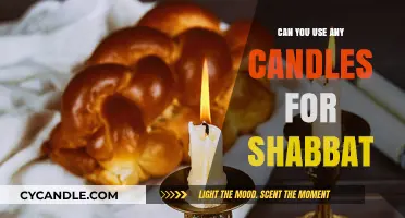 Shabbat Candles: Can Any Candle Be Used for the Ritual?