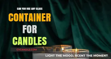 Using Any Glass Container for Candles: Safe or Risky Choice?