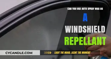 Auto Spray Wax as Windshield Repellant: Effective Solution or Myth?