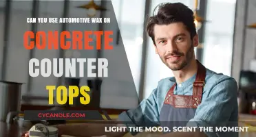 Automotive Wax on Concrete Countertops: A Viable Sealing Solution?