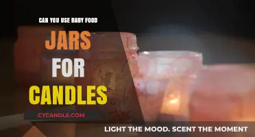 Repurpose Baby Food Jars: Creative DIY Candle-Making Ideas